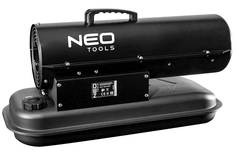 NAGRZEWNICA DMUCHAWA OLEJOWA 20kW 550m3/h ZBIORNIK 19L NEO TOOLS 90-080