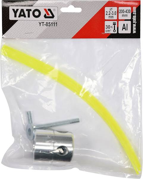 GŁOWICA TURBO ŻYŁKOWA DO KOSY, KOS ALUMINIOWA YT-85111 YATO