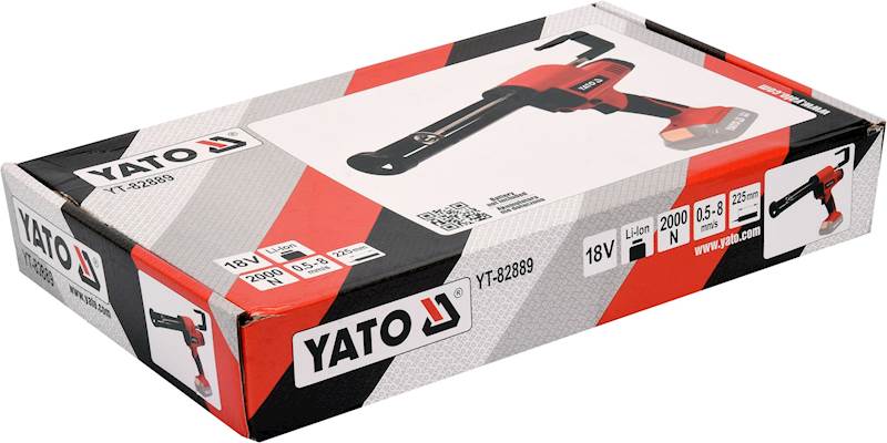 WYCISKACZ, PISTOLET DO SILIKONU I KLEJU 18V BODY YT-82889 YATO