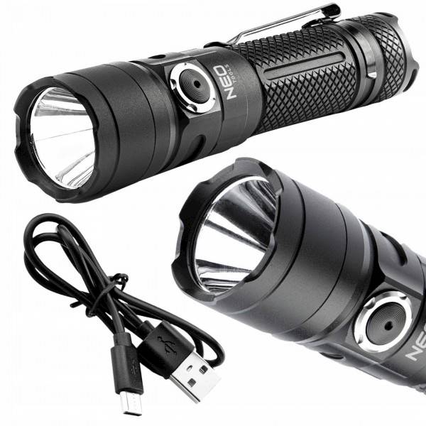 LATARKA AKUMULATOROWA USB C 1500 lm SST40 LED 99-075 NEO TOOLS