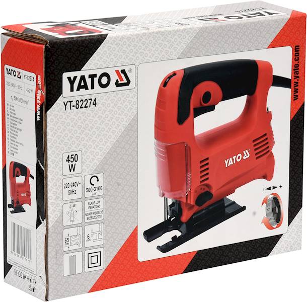 WYRZYNARKA NISKOWIBRACYJNA TYP U 450W YT-82274 YATO