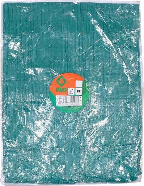 PLANDEKA 2X3M 57g/m2 ZIELONA 85131 FLO