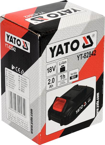AKUMULATOR 18V LI-ION 2,0 AH YT-82842 YATO