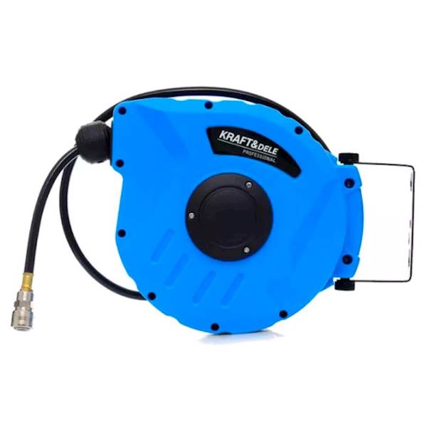 WĄŻ PRZEWÓD PNEUMATYCZNY PVC NA ZWIJAKU AUTOMATYCZNY 9,5 MM x 20 M KD1461
