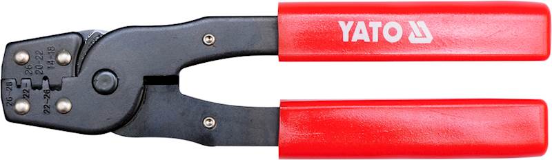 SZCZYPCE DO ZACISKANIA KONEKTORÓW 0.08-2 MM2 YT-2255 YATO