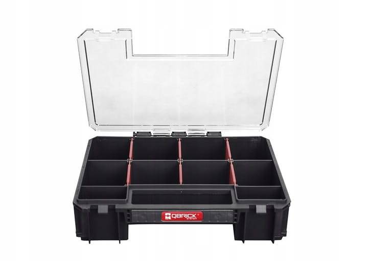 SKRZYNKA MODUŁOWA TOOLBOX PLUS VARIO + 2 SZT. ORGANIZERMULTI  QBRICK SYSTEM TWO