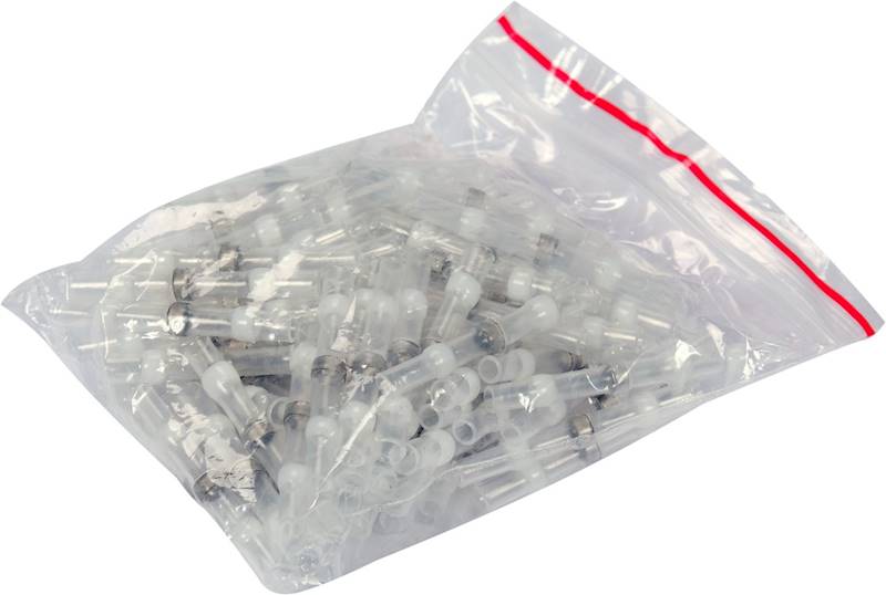 ZŁĄCZKI, RURKI, KOSZULKI TERMOKURCZLIWE Z CYNĄ WODOODPORNE 0,25-0,34MM2 100SZT. YT-81451 YATO