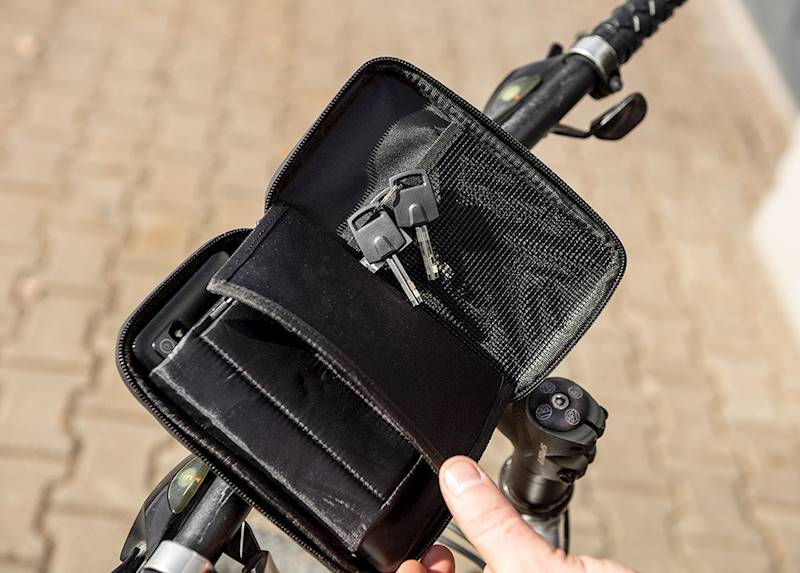 WODOODPORNA TORBA NA RAMIE ROWERU, HULAJNOGI, MOTOCYKLA SAKWA, ETUI UCHWYT NA TELEFON 91-001 NEO