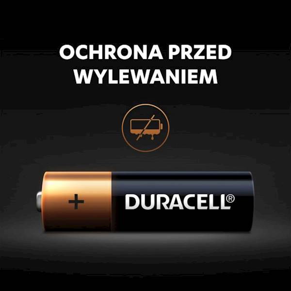 BATERIE ALKALICZNE DURACELL EXTRA LIFE AA/LR6, FR6, MN1500 BLISTER 2SZT.