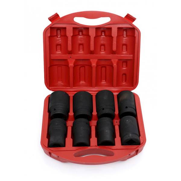 ZESTAW NASADEK UDAROWYCH 3/4" 22-41mm CRV 8szt. KD10216 KRAFT&DELE