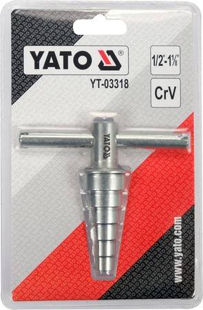 KLUCZ DO ŚRUBUNKÓW GRZEJNIKÓW, RUR STOPNIOWY 1/2" DO 1-1/8" YT-03316 YATO