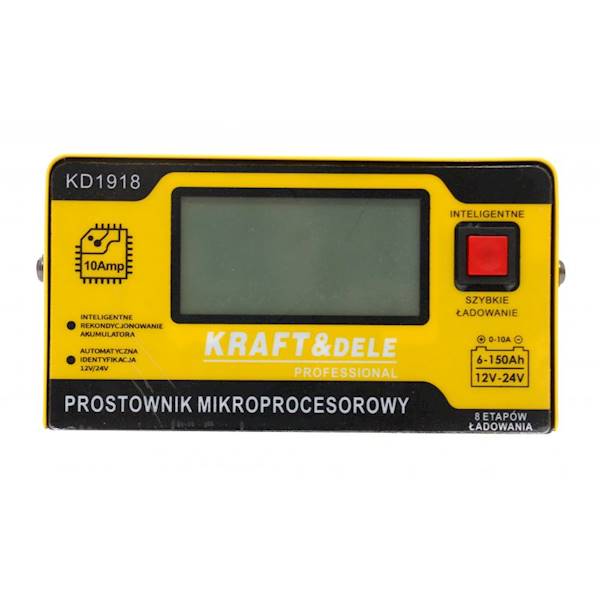 PROSTOWNIK MIKROPROCESOROWY 12V/24V AKUMULATOROWY KD1918 KRAFT&DELE