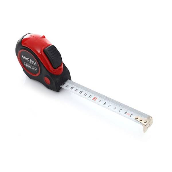 METRÓWKA MIARKA MIARA ZWIJANA TAŚMA MIERNICZA 10Mx25MM KD10294 KRAFT&DELE