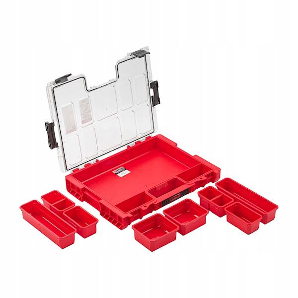 ORGANIZER Z WYJMOWANYMI KUBEŁKAMI QBRICK SYSTEM PRO ORGANIZER 100 RED ULTRA HD ORGQPRO100CZEPG001