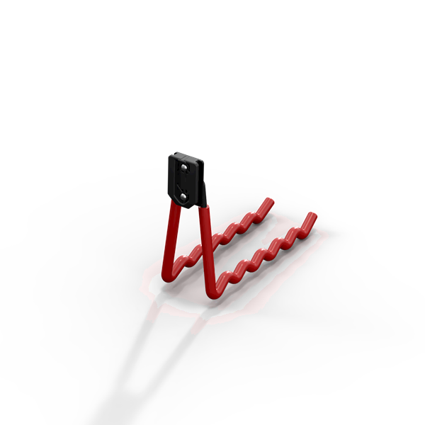 HAK, WIESZAK WARSZTATOWY NA NARZĘDZIA, KABLE I AKCESORIA QBRICK SYSTEM CUSTOM Large Wavy Hook