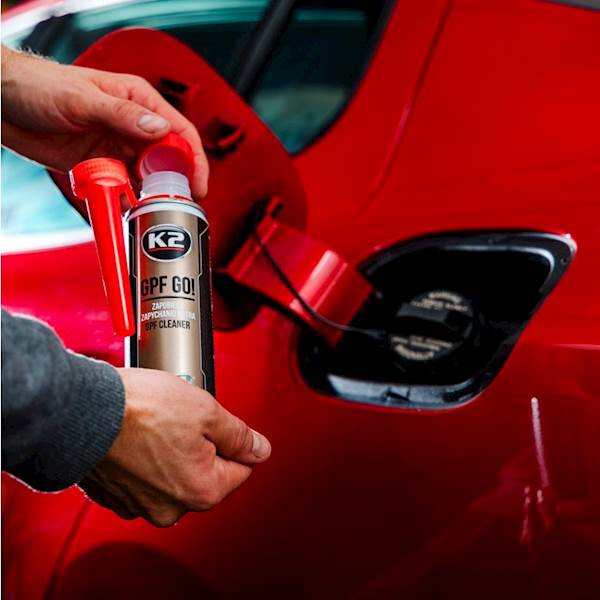 DODATEK DO BENZYNY, PALIWA ZAPOBIEGA ZAPYCHANIU FILTRA GPF GO! 250ML K2 T318