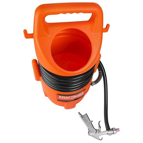PIASKARKA PNEUMATYCZNA SYFONOWA 10L PISTOLET DO PIASKOWANIA KD5932 Kraft&Dele