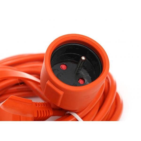 PRZEDŁUŻACZ OGRODOWY BUDOWLANY GRUBY 3X1,5MM 20M KD4024 KRAFT&DELE