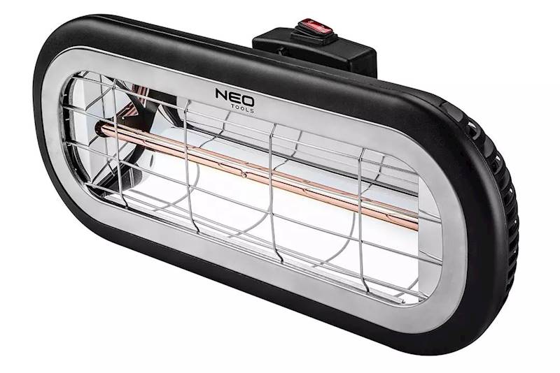 GRZEJNIK NA PODCZERWIEŃ PROMIENNIK 2000W IP65 LOW GLARE AMBER LAMP 90-032 NEO TOOLS