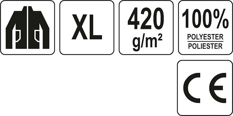 POLAR MĘSKI BLUZA POLAROWA ROBOCZA OCHRONNA GRUBA SZARA ROZ. XL YT-79522 YATO