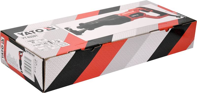 PIŁA SZABLASTA 1050W + BRZESZCZOTY 2SZT. LISI OGON YT-82281 YATO