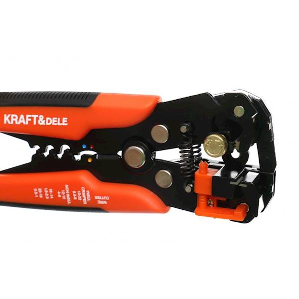 WIELOFUNKCYJNY ŚCIĄGACZ IZOLACJI DO KABLI I PRZEWODÓW 0,2-6,0MM 205MM KD105353 KRAFT&DELE