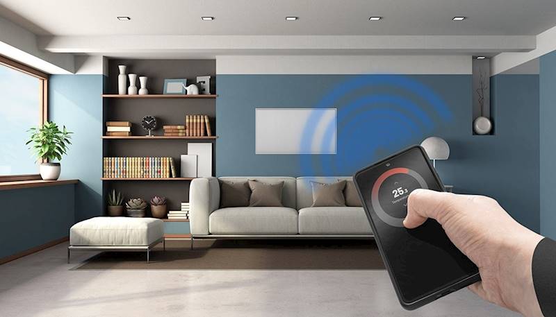 PANEL GRZEWCZY NA PODCZERWIEŃ GRZEJNIK 450W, WIFI 90-105 NEO TOOLS