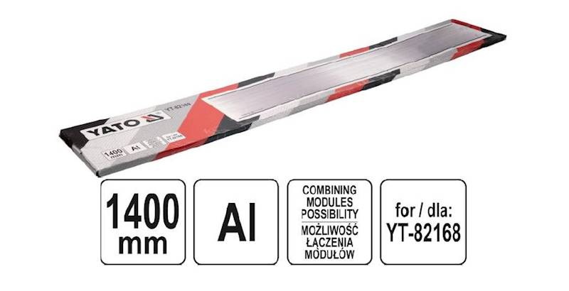 SZYNA PROWADNICA YT-82169 1,4M PROWADZĄCA DO ZAGŁEBIARKI YT-82168 YATO