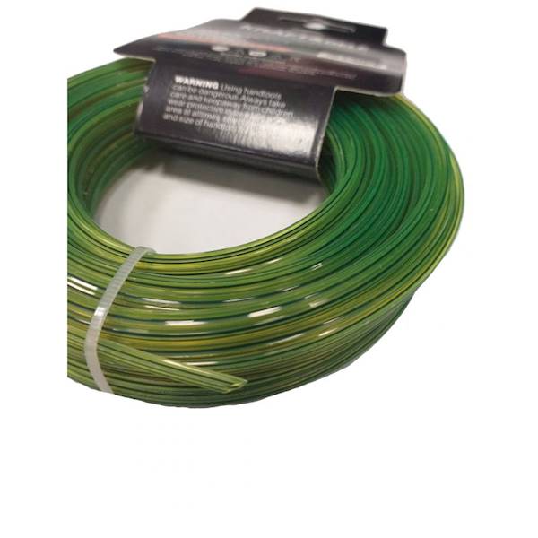 ŻYŁKA TNĄCA DO KOSY, PODKASZAREK SPALINOWYCH LUB ELEKTRYCZNYCH SKRĘCANA 15M 2,4MM² KD11855 KRAFT&DELE