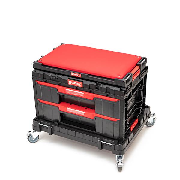 SIEDZISKO PIANKOWE NA ADAPTERZE MULTI DO SKRZYŃ QBRICK SYSTEM ONE RED
