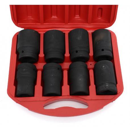 ZESTAW NASADEK UDAROWYCH 3/4" 22-41mm CRV 8szt. KD10216 KRAFT&DELE