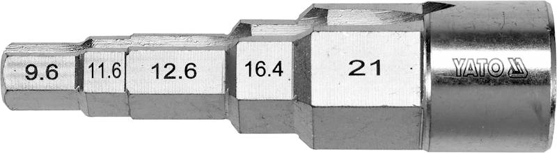 KLUCZ DO ŚRUBUNKÓW, GRZEJNIKÓW, STOPNIOWY 1/2" YT-03317 YATO