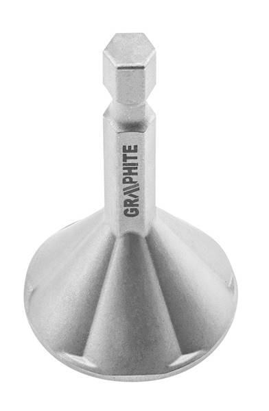 GRATOWNIK ZEWNĘTRZNY ZDZIERAK, FAZOWNIK DO ŚRUB, PRĘTÓW I RUR 4-20MM HEX 56H246 GRAPHITE