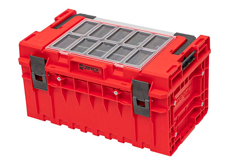 SKRZYNKA MODUŁOWA NARZĘDZIOWA QBRICK SYSTEM ONE 350 2.0 EXPERT RED ULTRA HD CUSTOM