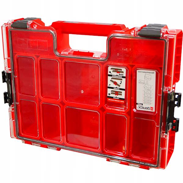 ORGANIZER Z WYJMOWANYMI KUBEŁKAMI QBRICK SYSTEM PRO ORGANIZER 300 RED ULTRA HD ORGQPRO300CZEPG001