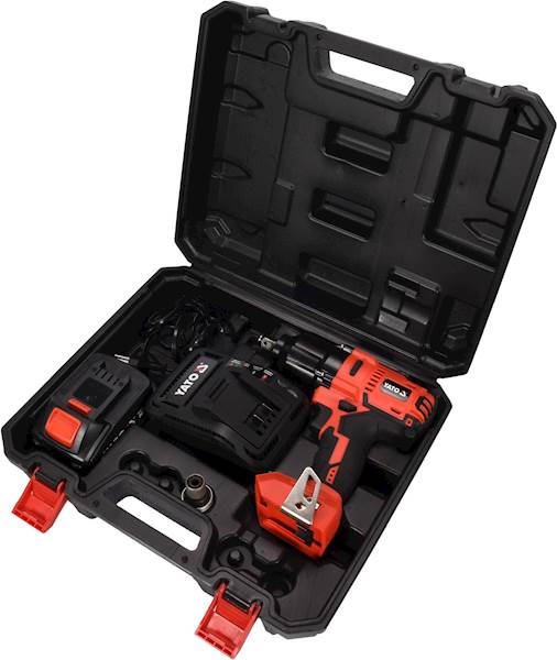 KLUCZ UDAROWY BEZSZCZOTKOWY AKUMULATOROWY 18V 1/2" 700NM YT-82806 YATO