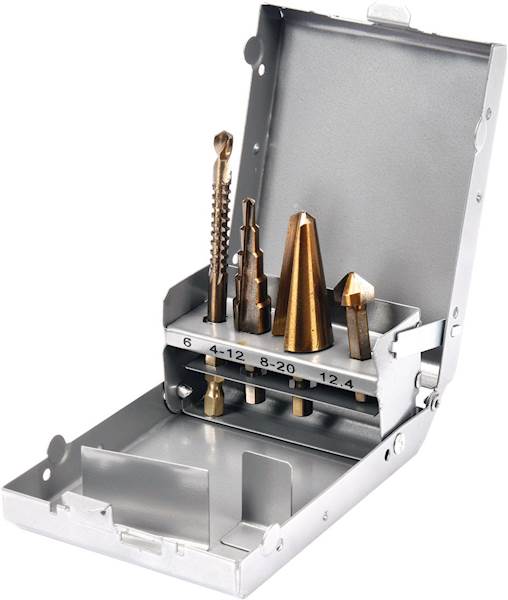 ZESTAW WIERTEŁ Z UCHWYTEM HEX 1/4” YT-44705 YATO