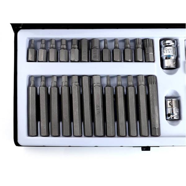 ZESTAW BITÓW IMBUS (HEX), TORX, SPLINE 40el. KD10220 KRAFT&DELE