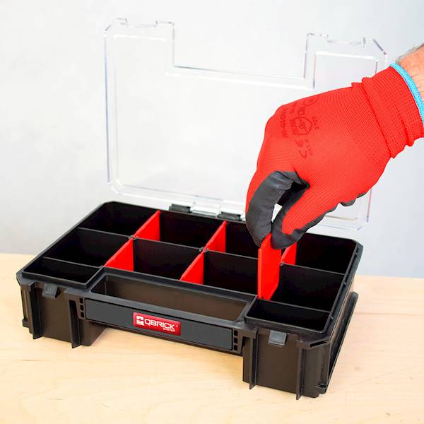 KOSZ NARZĘDZIOWY QBRICK SYSTEM TWO BOX 200 PLUS  + 6SZT. ORGANIZER MULTI  QBRICK SYSTEM TWO (Z251613PG001)