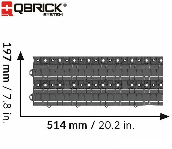 PŁYTA ŚCIENNA, ORGANIZER, TABLICA WARSZTATOWA ŚCIENNA 2 x QBRICK SYSTEM CUSTOM FX BOARD 1/2