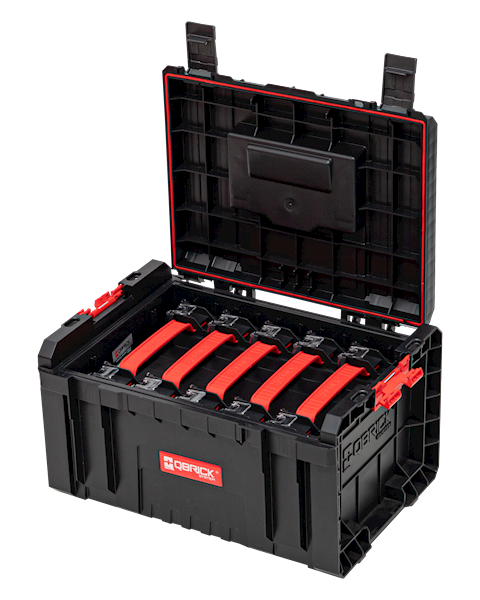 SKRZYNKA MODUŁOWA NARZĘDZIOWA QBRICK SYSTEM PRO 2.0 TOOLBOX + 5 x ORGANIZER MULTI PRO