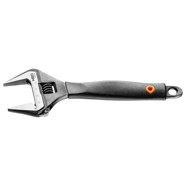 KLUCZ NASTAWNY SZWEDZKI 200 MM ZAKRES 0-39 MM CrV 03-014 NEO TOOLS