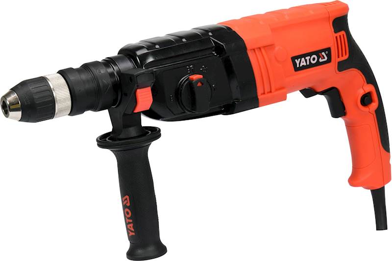 MŁOTOWIERTARKA SDS+ 850W 3,3J Z WYMIENNĄ GŁOWICĄ YT-82122 YATO