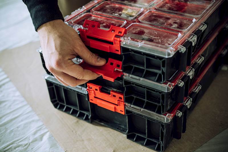 ORGANIZER Z WYJMOWANYMI KUBEŁKAMI QBRICK SYSTEM PRO ORGANIZER 200