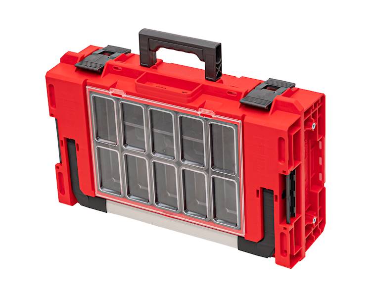 SKRZYNKA MODUŁOWA NARZĘDZIOWA QBRICK SYSTEM ONE 200 2.0 EXPERT RED ULTRA HD CUSTOM
