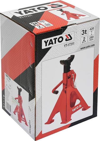 KOBYŁKI PODSTAWKI POD SAMOCHÓD 3T KPL. 2SZT. YT-17311 YATO