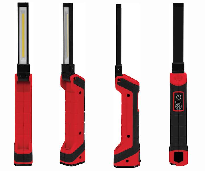 LAMPA WARSZTATOWA AKUMULATOROWA 5W COB, 500LM + 40LM, UV, POWERBANK YT-08517 YATO