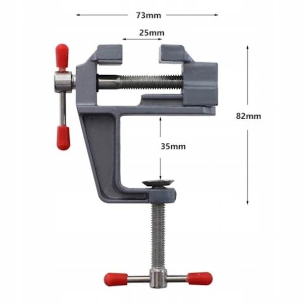 IMADŁO STOŁOWE IMADEŁKO MINI Z KOWADEŁKIEM UCHWYT MODELARSKI 35 MM KD10681