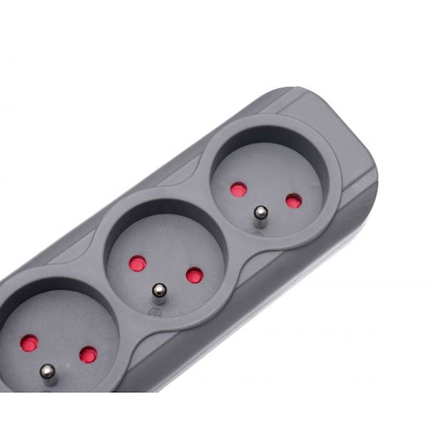 PRZEDŁUŻACZ LISTWA ZASILAJĄCA Z GNIAZDAMI USB 3M 5 GNIAZD KD4034