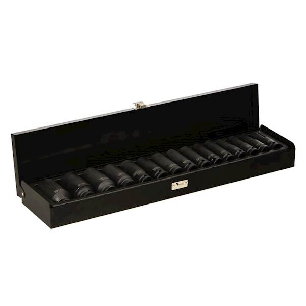NASADKI UDAROWE KLUCZE NASADOWE DŁUGIE 1/2" ZESTAW 10-32mm 15szt. KD11769 KRAFT&DELE